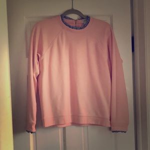 J.CREW FACTORY pink sweatshirt.